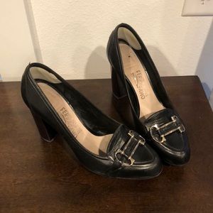 Salvatore Ferragamo black heels